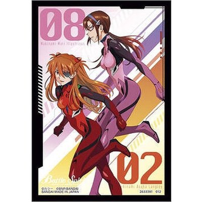 スリーブ『エヴァ/アスカ＆マリ(PB26/バトラーズグッズセットシン・エヴァ付属)』50枚【-】{-}《サプライ》