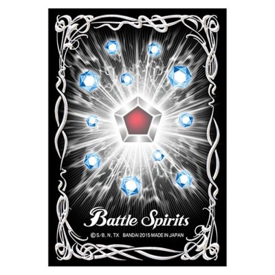 画像1: スリーブ『ホログラムカードスリーブ黒(ソウルコアコレクション01)』50枚【-】{-}《サプライ》