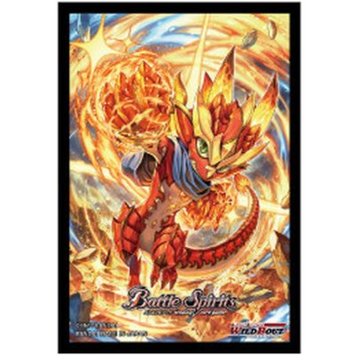 スリーブ『相棒竜グロウ』50枚【-】{-}《サプライ》