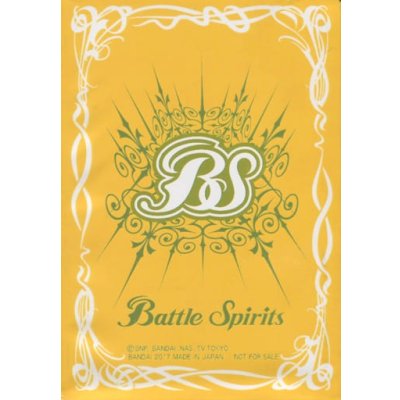 スリーブ『BSロゴ(黄)』40枚【-】{-}《サプライ》
