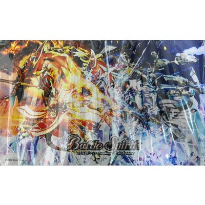 画像1: プレイマット『バーニング・ソウルドラゴンVSゴッド・ゼクス(PB43)』【-】{-}《サプライ》