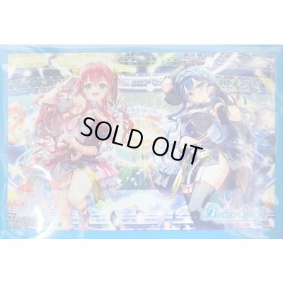 画像1: スリーブ『フルール姉妹(青枠/横型/PB48)』50枚【-】{-}《サプライ》