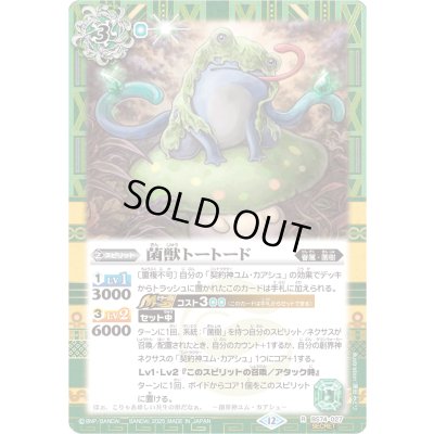 画像1: 〔状態A-〕(2025/12)(SECRET)菌獣トートード【R-SEC】{BS74-027}《緑》