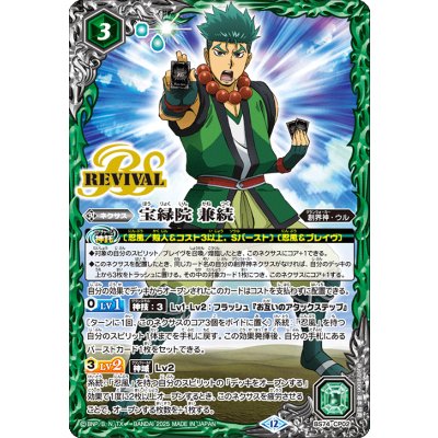 〔状態A-〕(2025/12)宝緑院兼続【CP】{BS74-CP02}《緑》