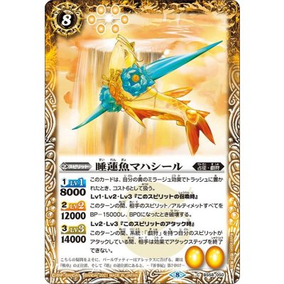 (2021/8)睡蓮魚マハシール【C】{BS58-050}《黄》