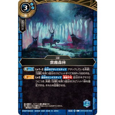 画像1: (2026/A)雲霧森林【C】{26RSD06-009}《青》