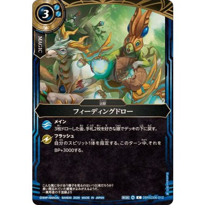 画像1: (2026/A)フィーディングドロー【C】{26RSD06-012}《青》