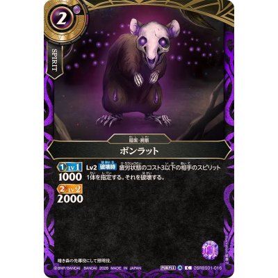 画像1: (2026/A)ボンラット【C】{26RBS01-016}《紫》