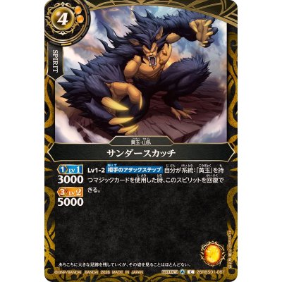 画像1: (2026/A)サンダースカッチ【C】{26RBS01-067}《黄》