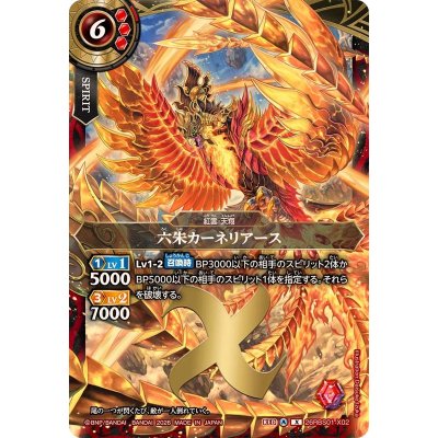 画像1: (2026/A)六朱カーネリアース【X】{26RBS01-X02}《赤》