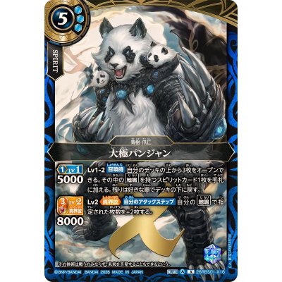 画像1: (2026/A)大極パンジャン【X】{26RBS01-X16}《青》