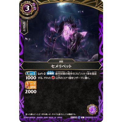 画像1: (2026/A)セメリペット【C】{26RBS02-015}《紫》