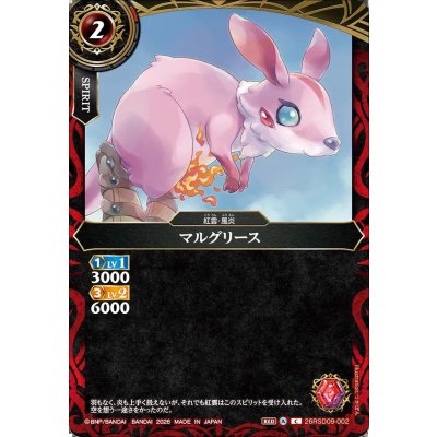 画像1: (2026/A)マルグリース【C】{26RSD09-002}《赤》