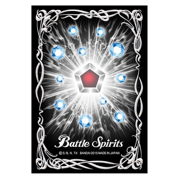 画像1: スリーブ『ホログラムカードスリーブ黒(ソウルコアコレクション01)』50枚【-】{-}《サプライ》 (1)