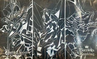 バトスピ プレイマット Battle Spirits トレカ用マット 黒 プレイマット『Battle Spirits 15th ANNIVERSARY メモリアル