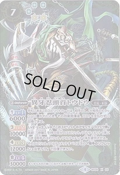 画像1: 〔状態A-〕(2017/4)異牙忍頭首トウドウ(SD40収録)【X】{BS34-X03}《緑》 (1)