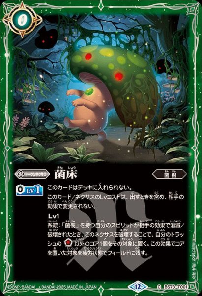 画像1: (2025/12)菌床【C】{BS73-T001}《緑》 (1)