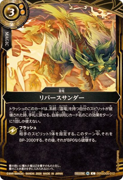 画像1: (2026/A)リバースサンダー【C】{26RSD05-012}《黄》 (1)